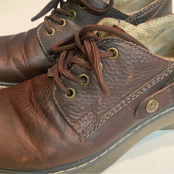 DR. MARTENS DOCS SIGMA LEATHER SHOE RARE CHUNKY SZ 39 US 8 L  GUC - Picture 5 of 16